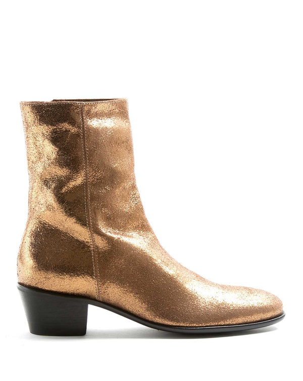 fiorentini baker MATT Gold Leather Boots