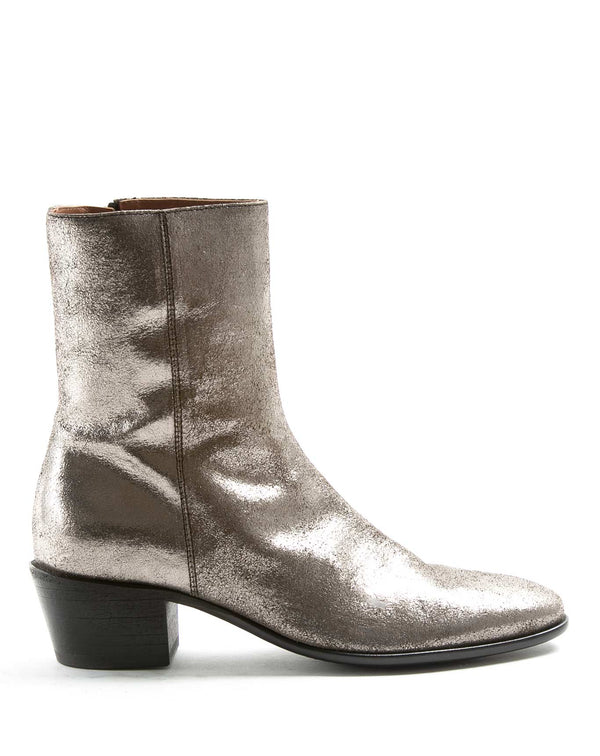 fiorentini baker MATT Silver Leather Boots