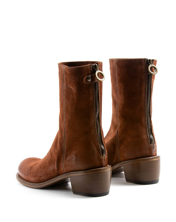 Fiorentini Baker MENI Brown Suede Boots