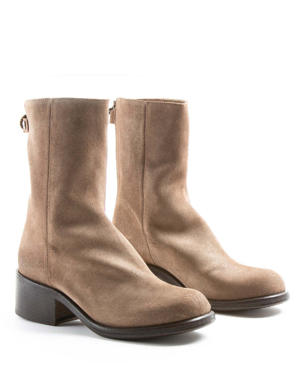 Fiorentini Baker MENNY Taupe Suede Boots