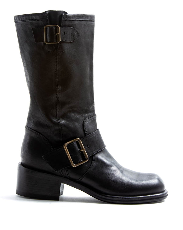 fiorentini baker MIK Black Leather Boots