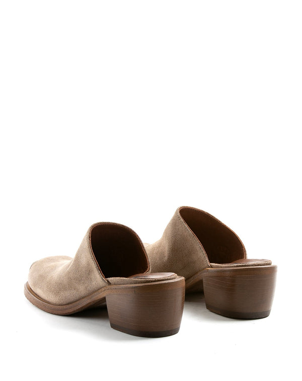 Fiorentini Baker MIND Tobacco Suede Clogs