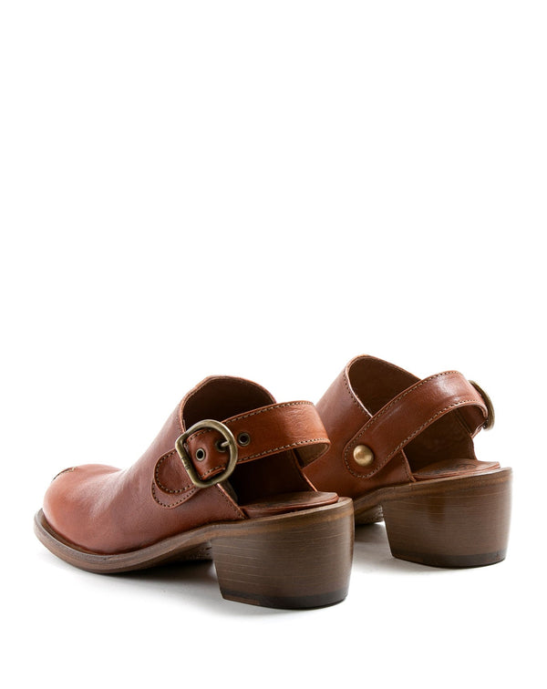 Fiorentini Baker MINT Brown Leather Mules
