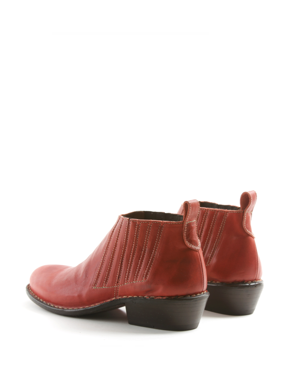 Fiorentini Baker RAY Red Leather Boots