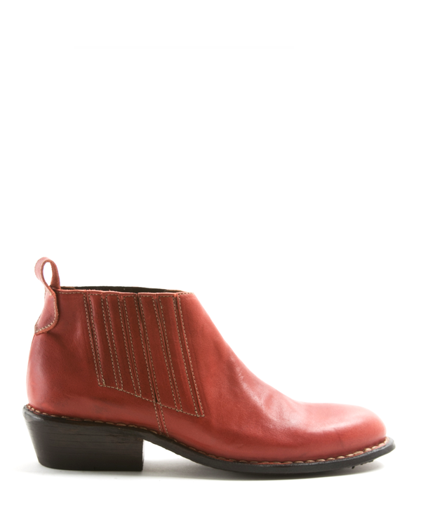 fiorentini baker RAY Red Leather Boots
