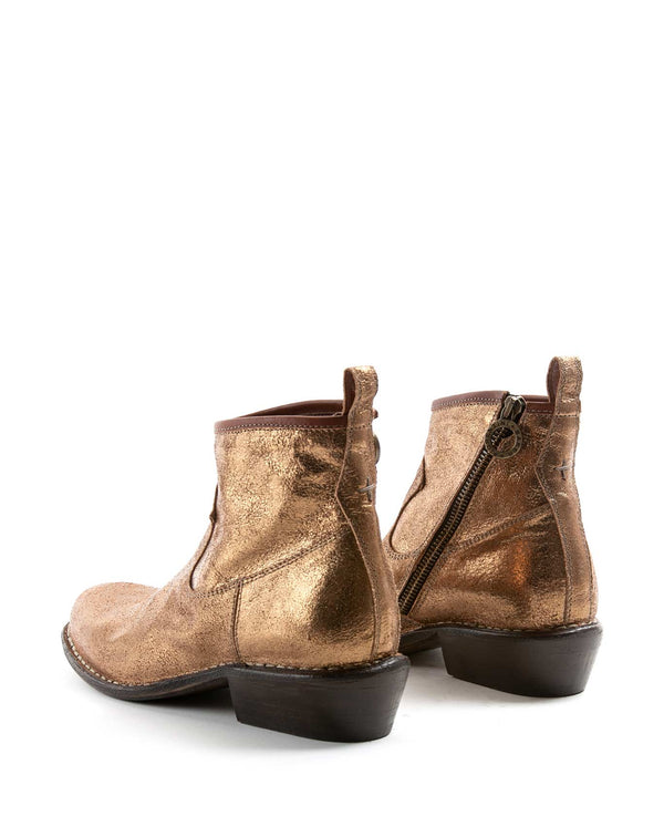 Fiorentini Baker REN Gold Leather Boots