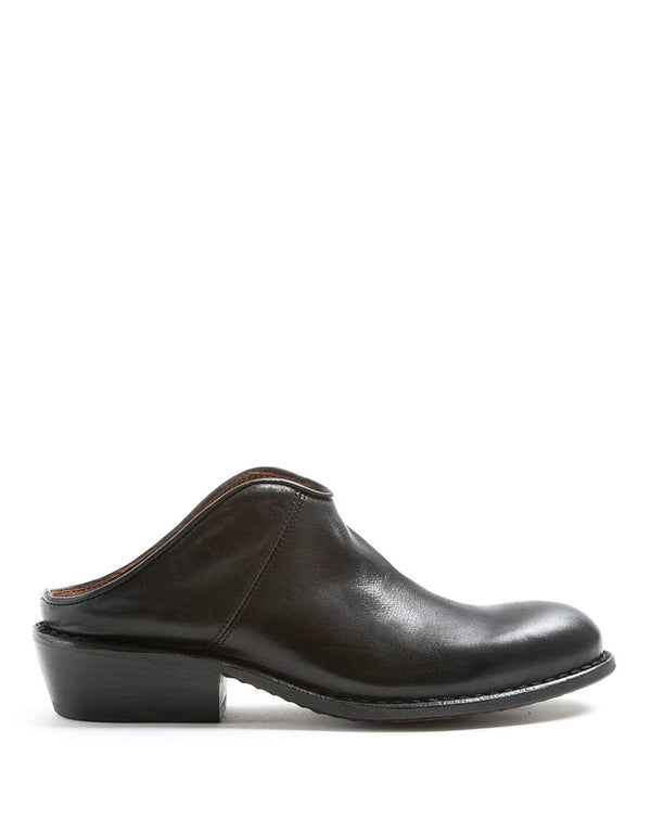 fiorentini baker RENO Black Leather Mules