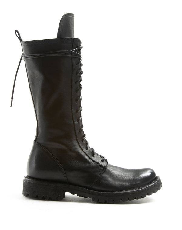fiorentini baker M-EGAN Black Leather Lace-up Boots