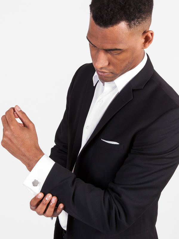 Fiorina Badge Shield Cufflinks