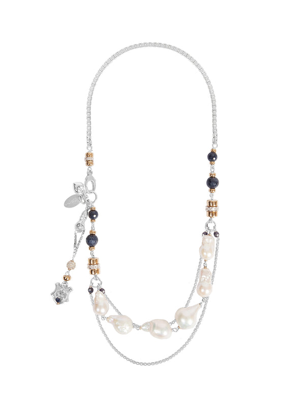 fiorina Baroque Pearl Trapeze Necklace