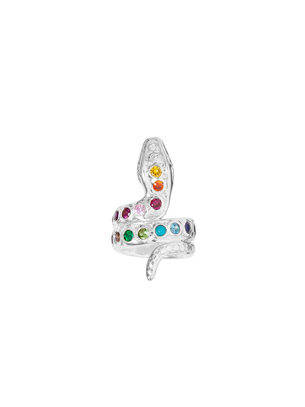 fiorina Chakra Snake Ring