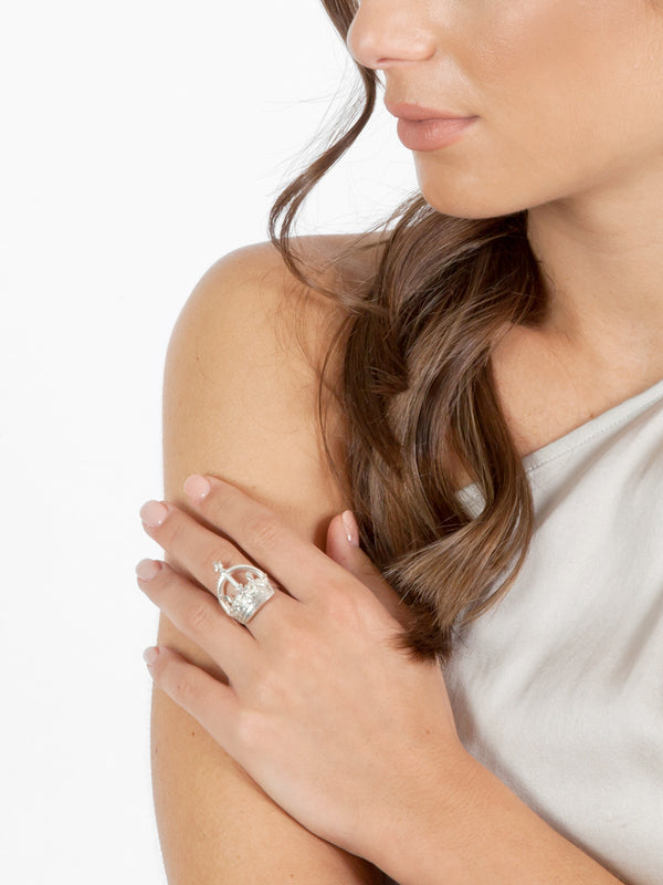 Fiorina Crown Ring