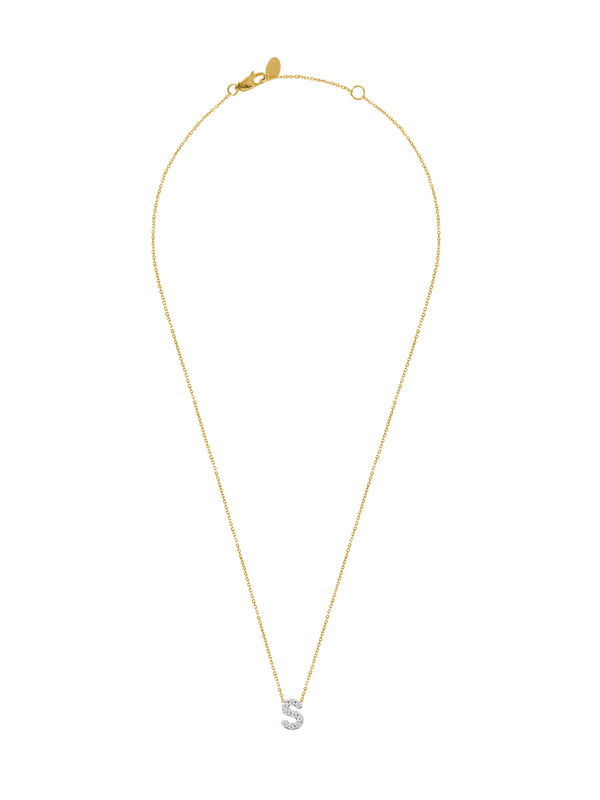 Fiorina Diamond Alphabet Street Necklace - Pre-Order