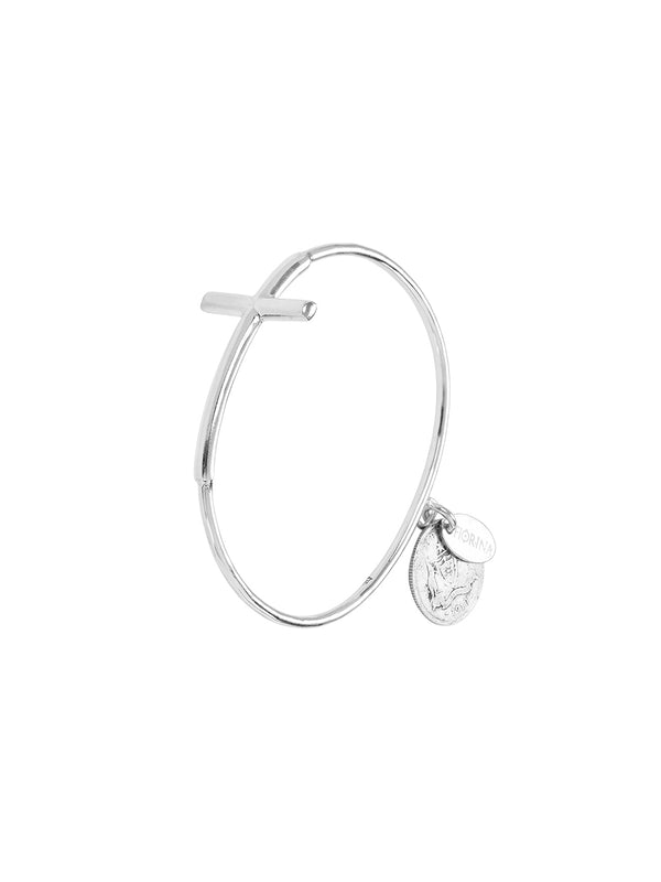fiorina Faith Cross Bangle