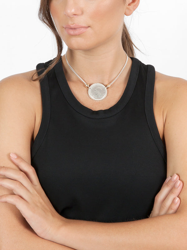 Fiorina Falcon Choker Necklace