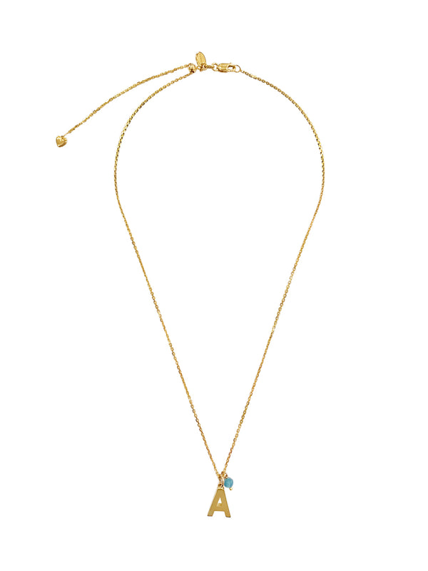 Fiorina Gold Alphabet Street Necklace - Pre-Order