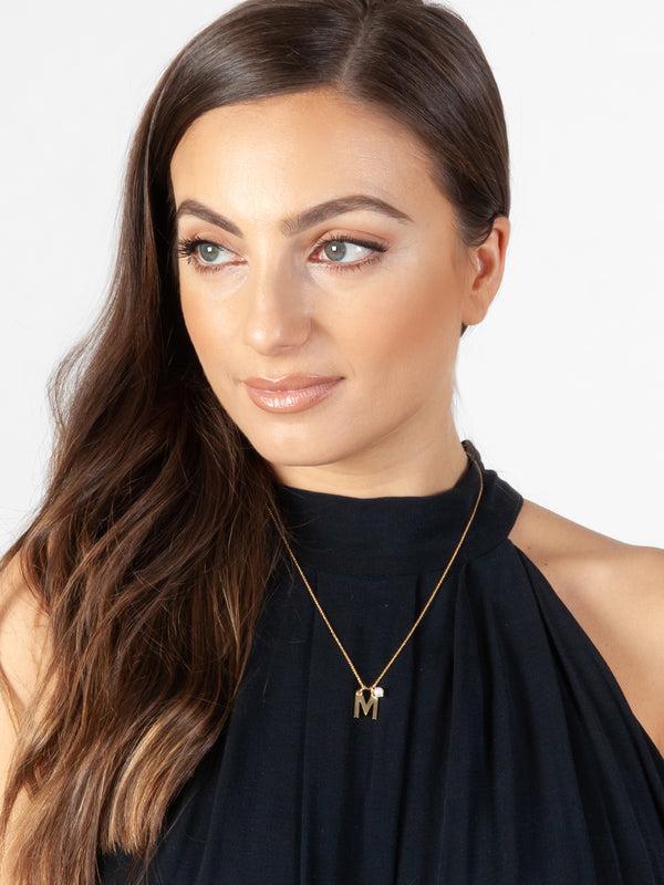 Fiorina Gold Alphabet Street Necklace - Pre-Order