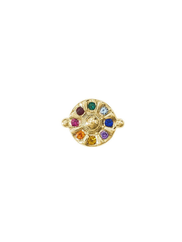 fiorina Gold Chakra Wheel Ring