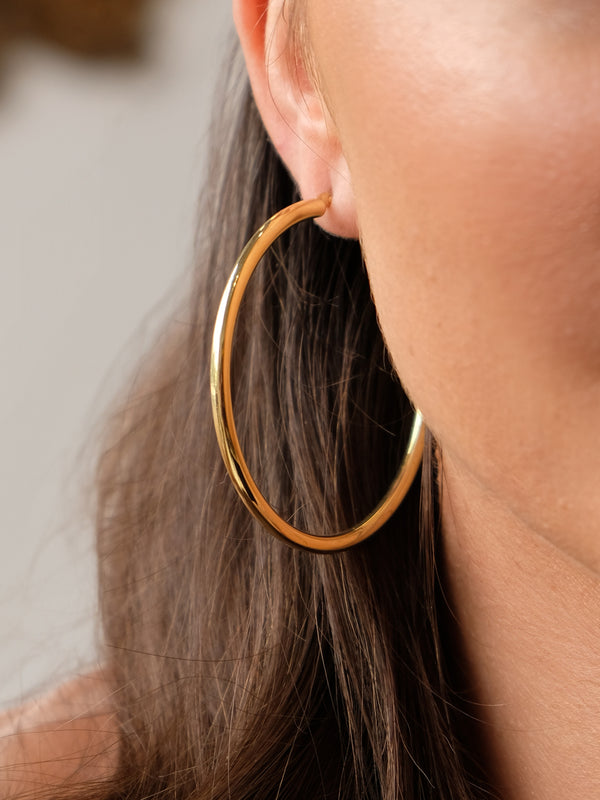 Fiorina Gold Hoops