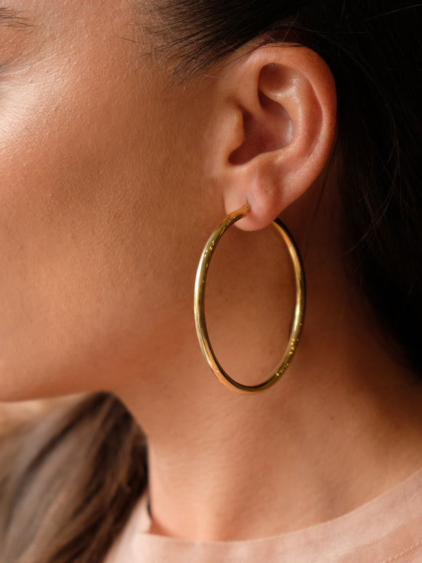 Fiorina Gold Hoops