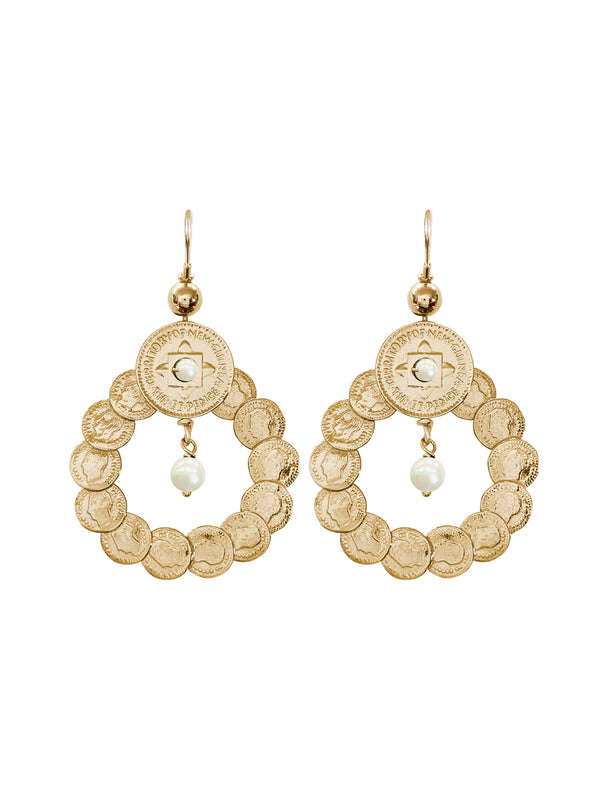 Fiorina Gold Messina Earrings