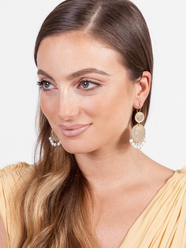 Fiorina Gold Mini Marrakesh Earrings