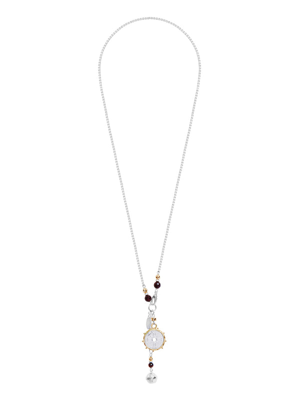 Fiorina Jupiter Necklace With Gold Encased Coin