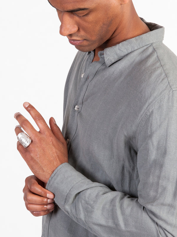 Fiorina Men's Leone Bent Coin Ring