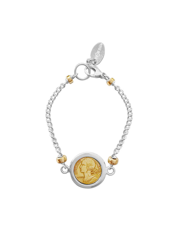 fiorina Mini Moneta Coin Bracelet