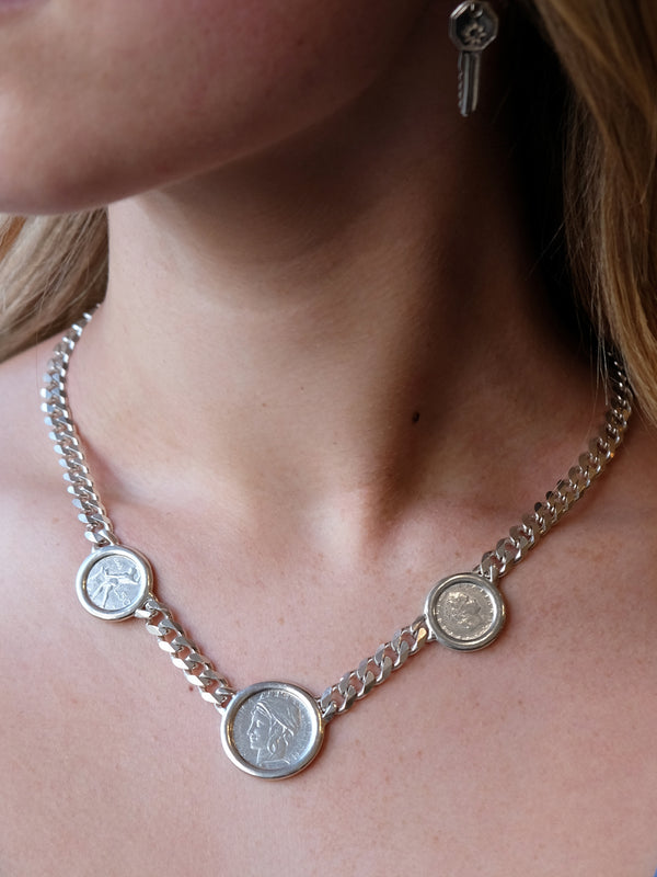 Fiorina Moneta Coin Necklace
