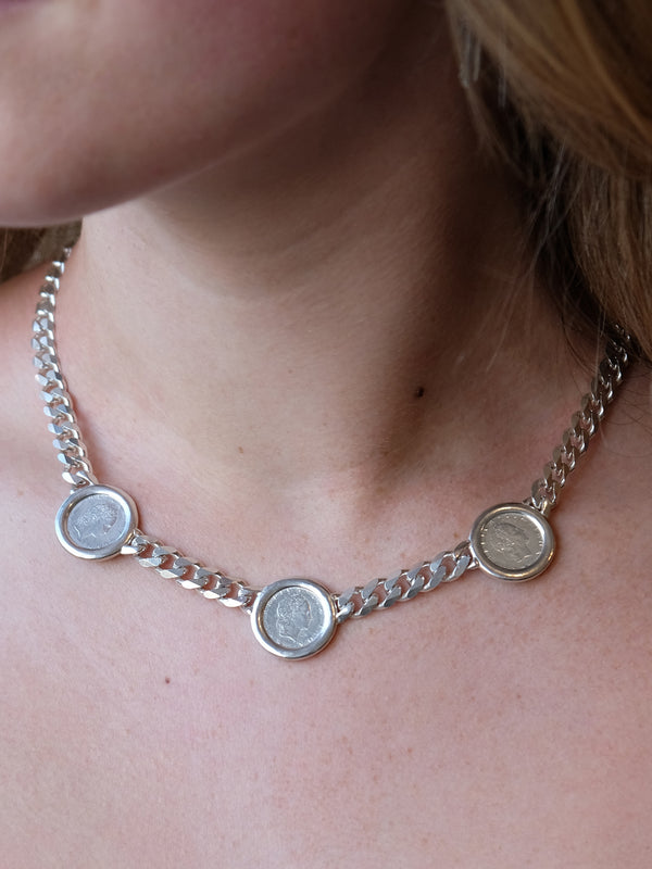 Fiorina Moneta Petit Coin Necklace