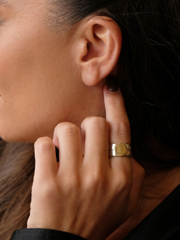 Fiorina Mosaic Coin Ring