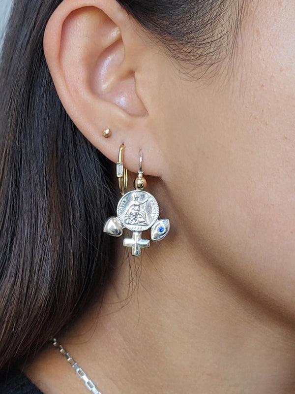 Fiorina Penny Charm Earrings