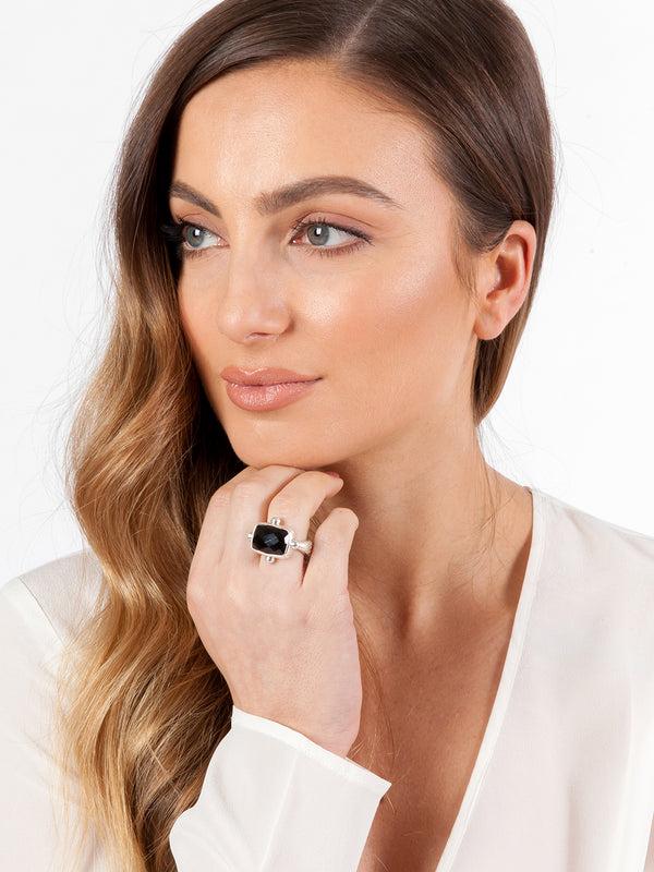 Fiorina Rectangle Fishband Ring