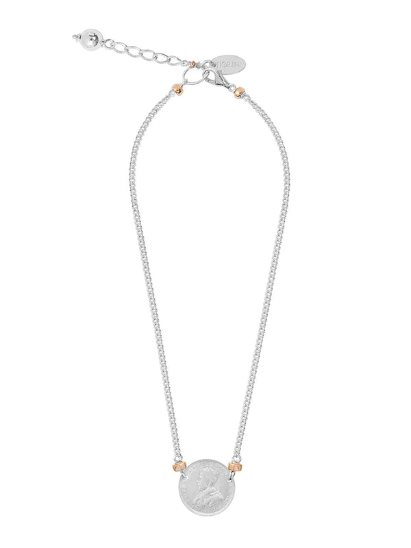 fiorina Shilling Heads Up Necklace