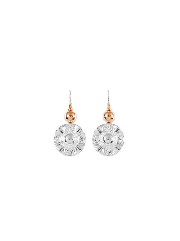 Fiorina Simple Vic Disc Earrings
