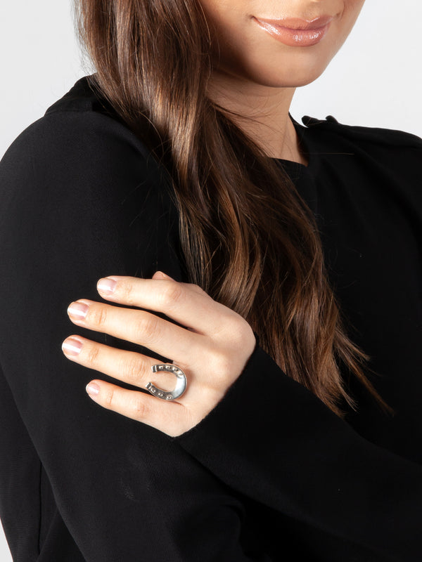 Fiorina Small Horseshoe Ring