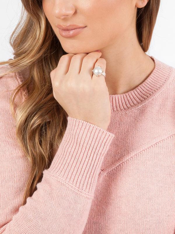 Fiorina Venus Pearl Pinkie Ring