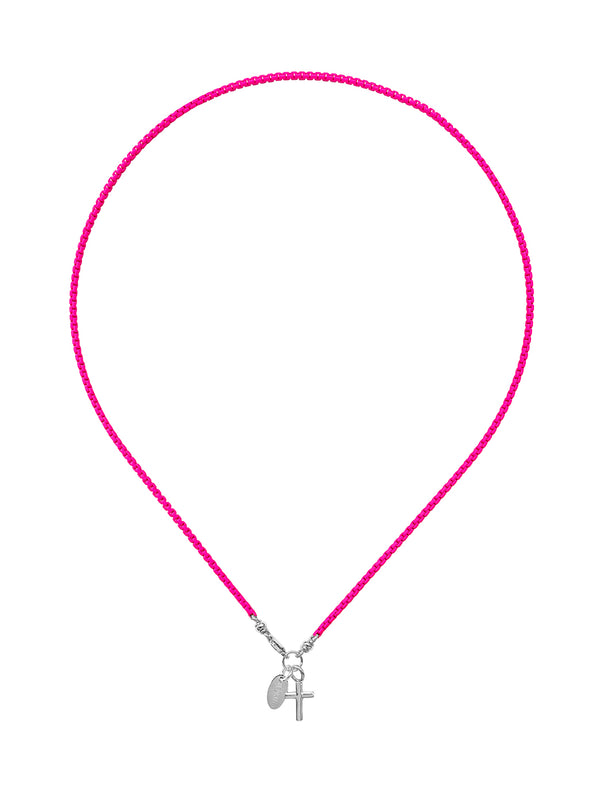Fiorina Wham Neon Pink Necklace