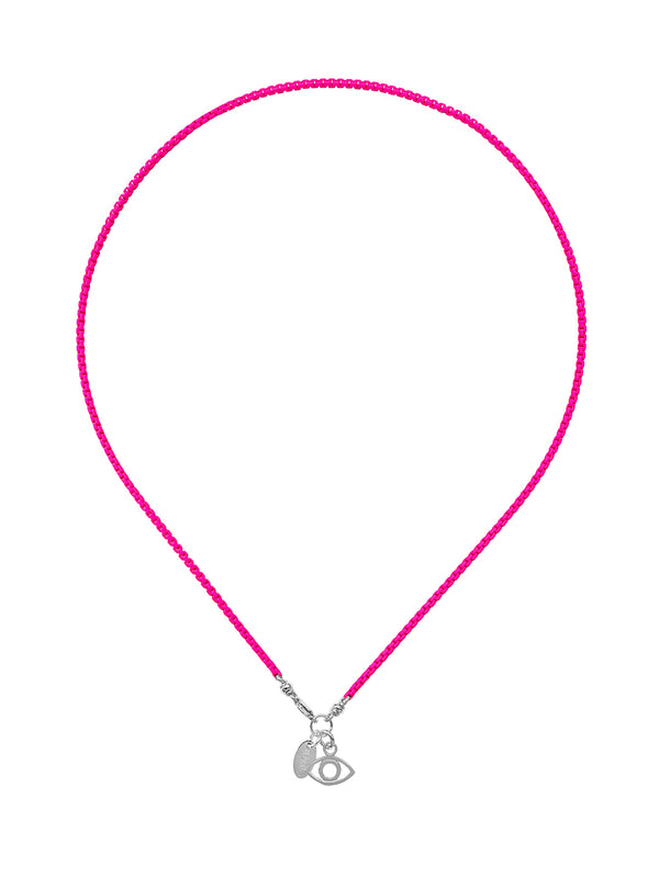 Fiorina Wham Neon Pink Necklace
