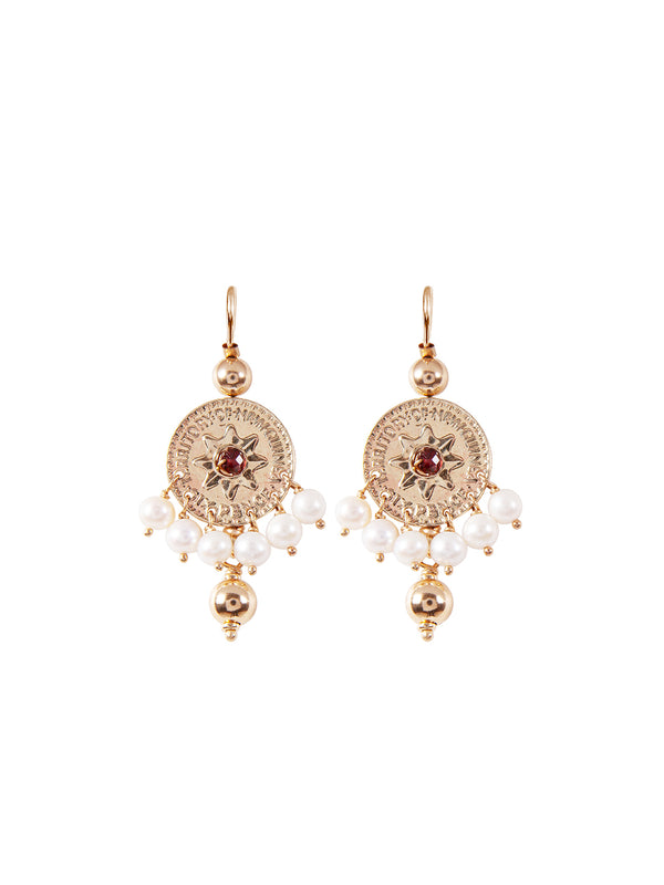fiorina Gold Joy Earrings PearlVariant sold out or unavailable