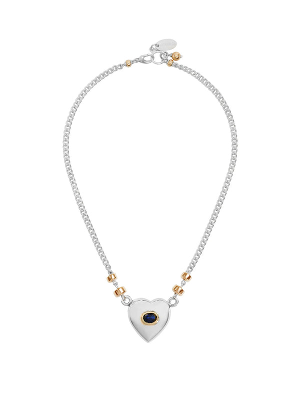 fiorina Jewel Heart Necklace Blue Sapphire (heat treated)Variant sold out or unavailable