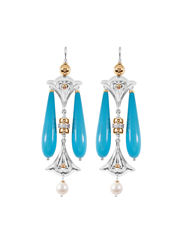 Fiorina Lumiere Drop Earrings LapisVariant Sold Out Or Unavailable