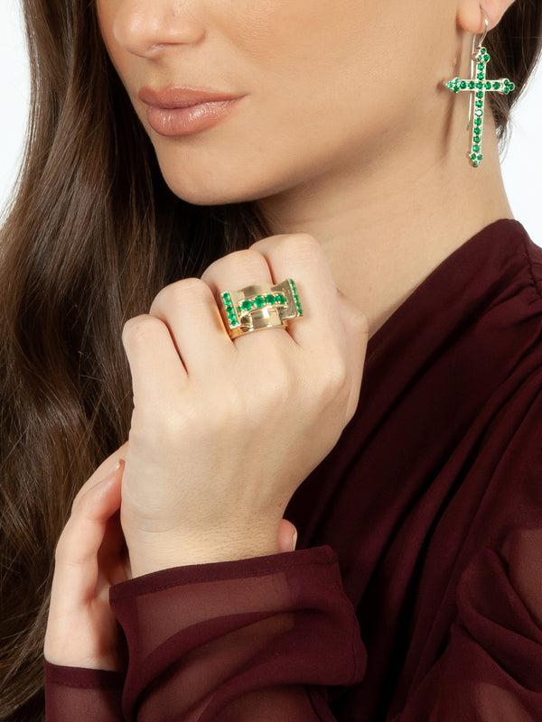 Fiorina Martini Ring EmeraldVariant Sold Out Or Unavailable