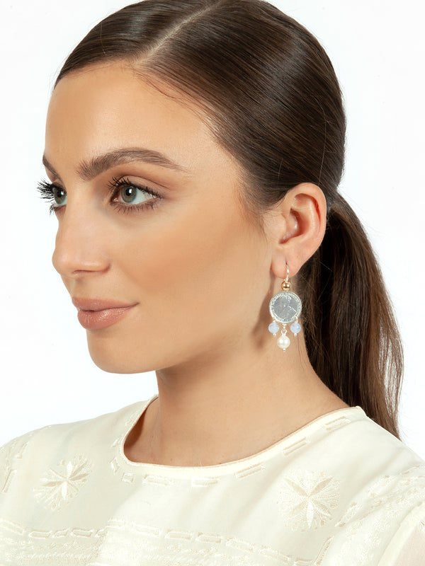 Fiorina Mid Coin 3-Drop Earrings Black OnyxVariant Sold Out Or Unavailable