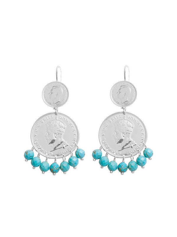 fiorina Mini Marrakesh Earrings TurquoiseVariant sold out or unavailable