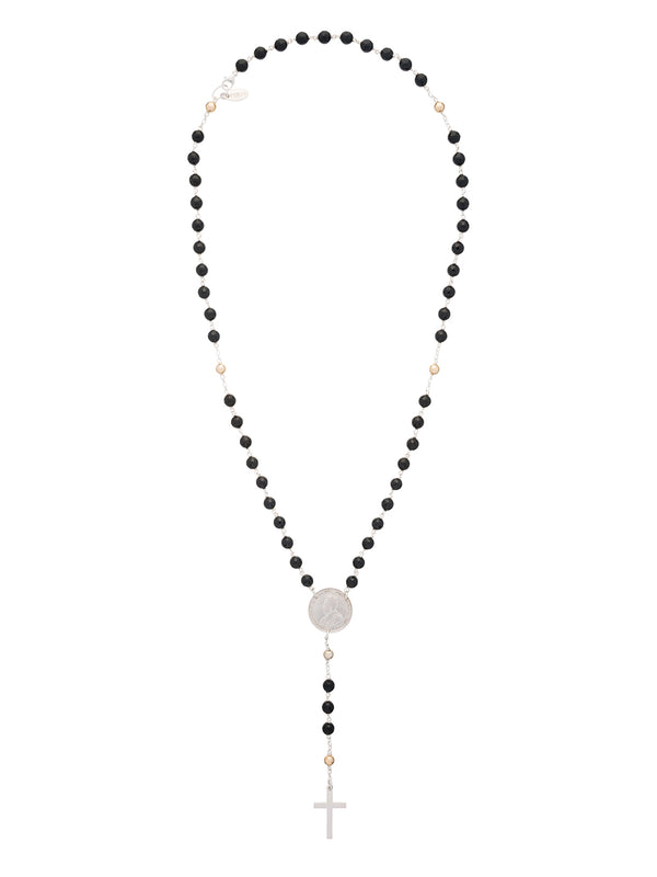 fiorina Rosary Necklace Black OnyxVariant sold out or unavailable