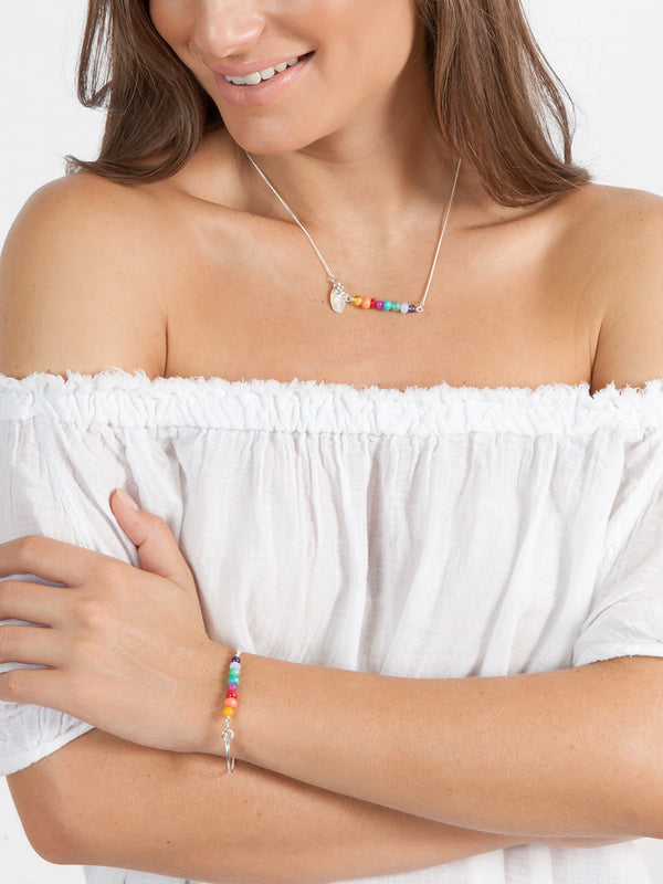 Fiorina Silver Friendship Bracelet Black OnyxVariant Sold Out Or Unavailable