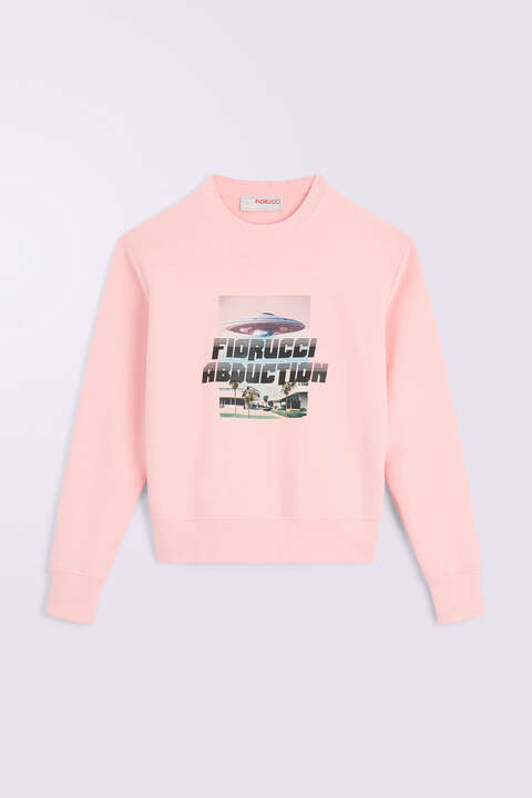 Fiorucci Abduction Regular Sweatshirt Pink