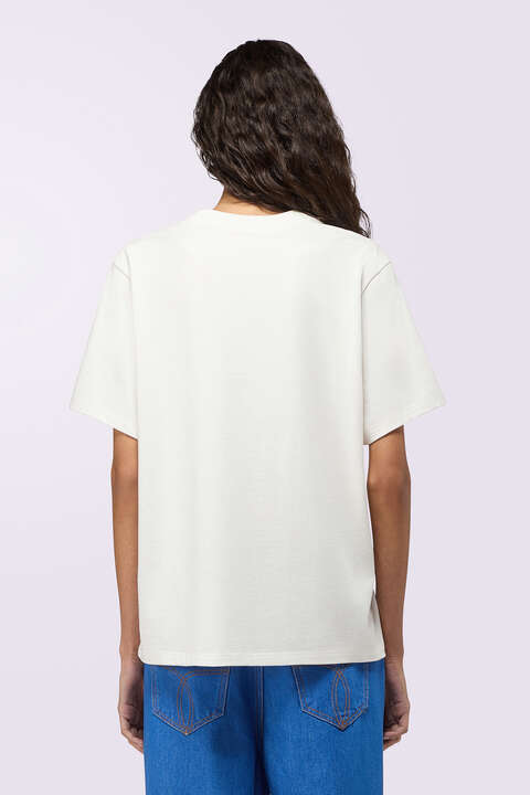 Fiorucci Abduction Regular T-Shirt Cream